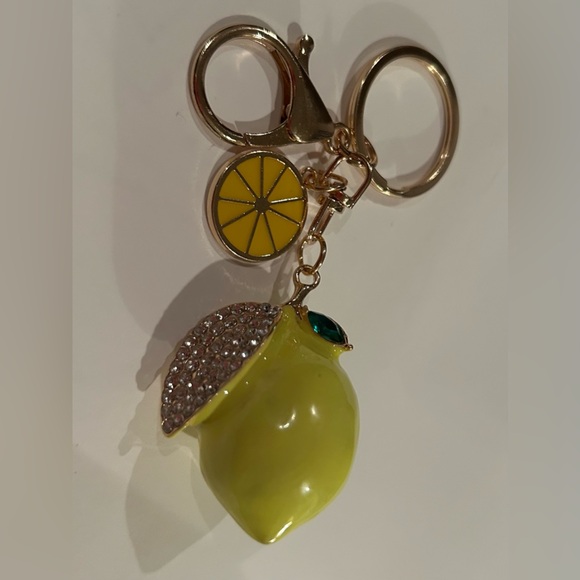 Accessories - Lemon Keychain Bagcharm NEW